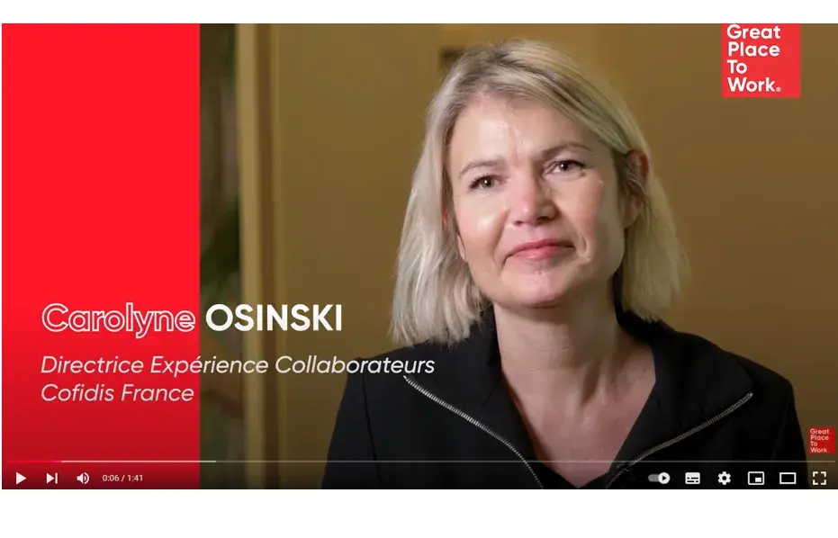 Caroline Osinski directrice experience collaborateur Cofidis