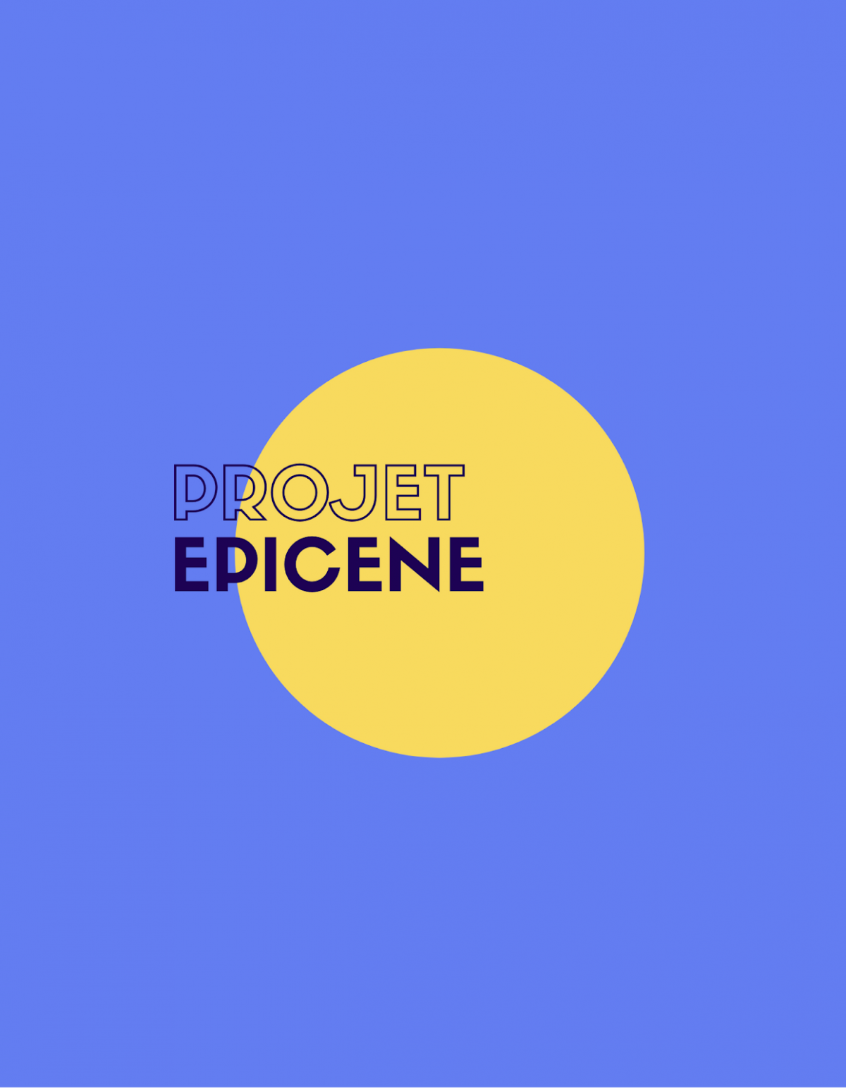 le projet épicène logo