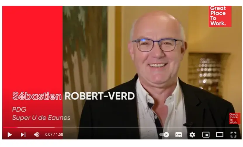 Sébastien Robert-Verd, PDG du Super U de Eaunes