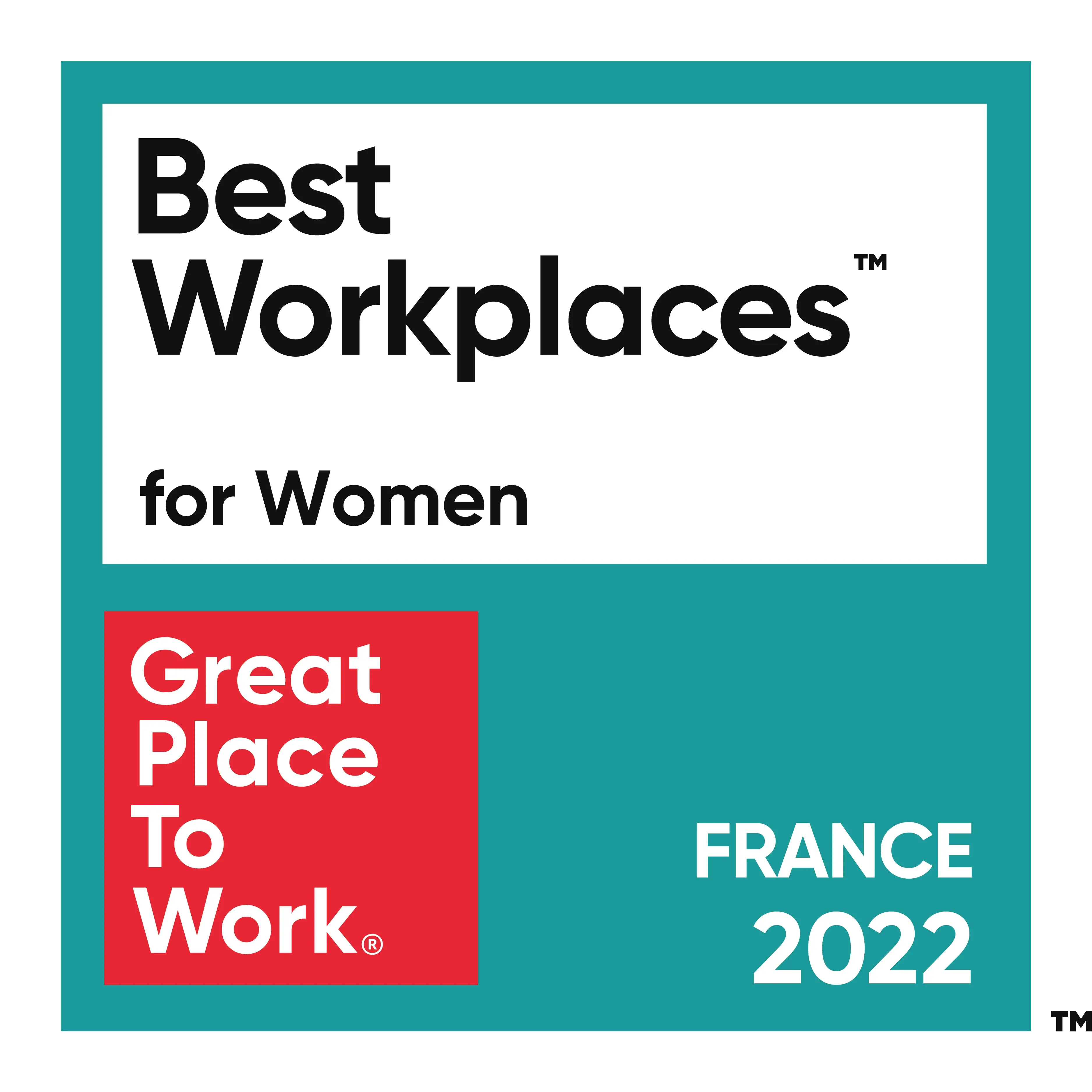 Great Place To Work for Women 2022